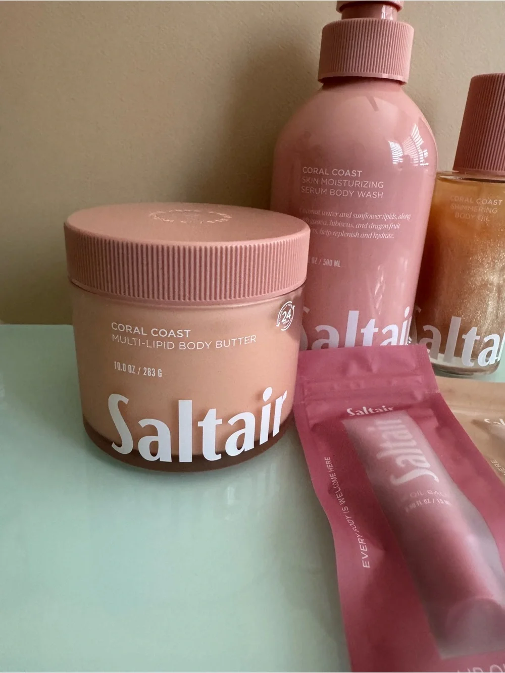 Coral Coast Pink Moisturizing Body Care Set